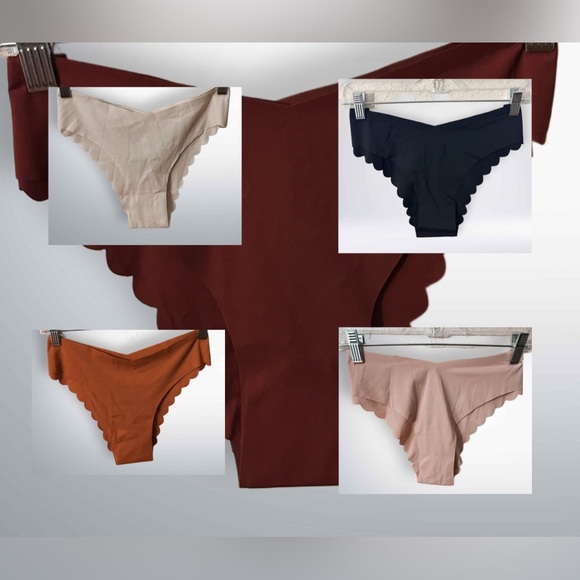 NWT Levao Women’s Seamless Hipster Cheeky Bikini No Show Underwear Size XL - Picture 3 of 9